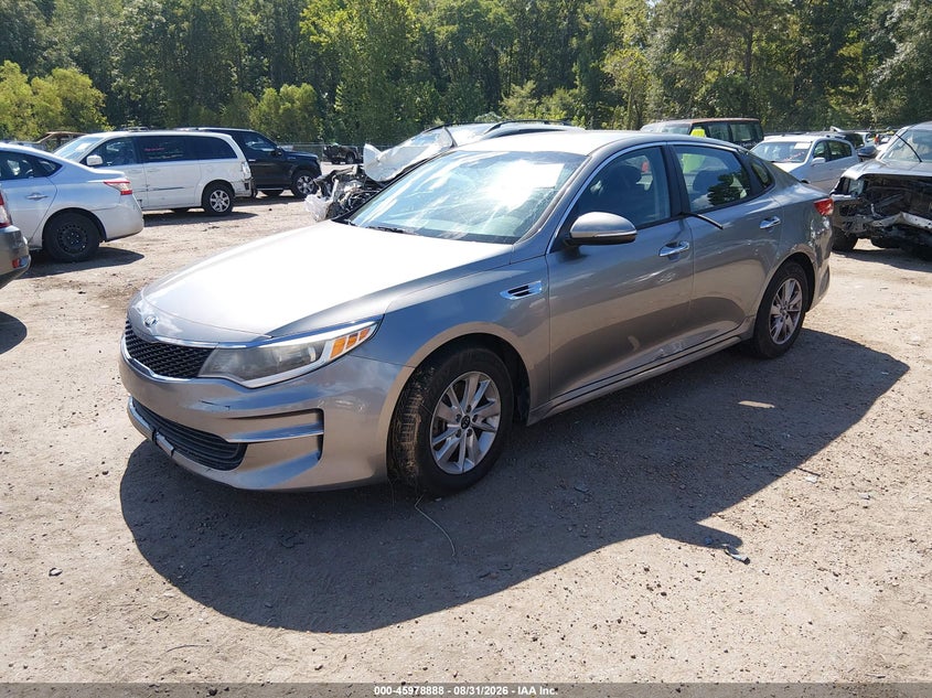 2016 Kia Optima, Изъятое, IAAI, VIN 5XXGT4L39GG113053 — фото 2