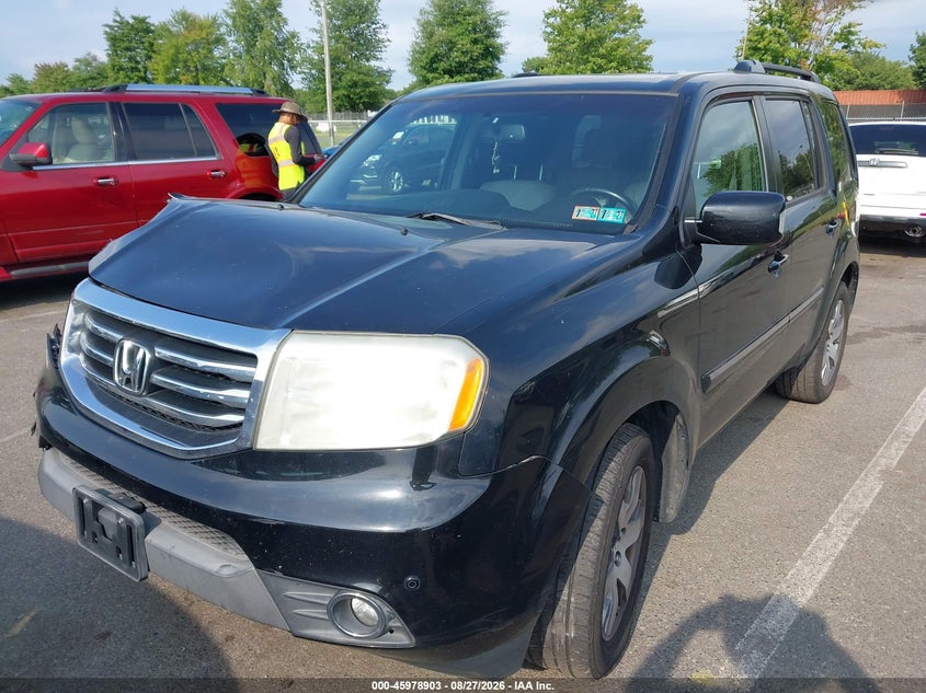 2013 Honda Pilot, Right Front, IAAI, VIN 5FNYF4H94DB059264 — photo 2