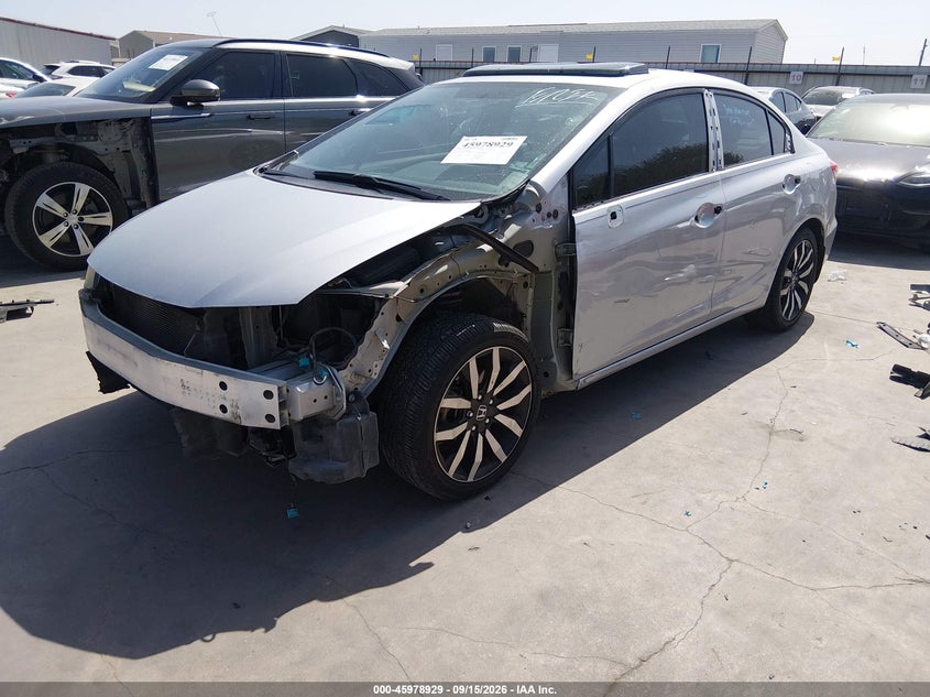 Vin: 2hgfb2f9xfh504258, lot: 46478169, honda civic ex-l 20152
