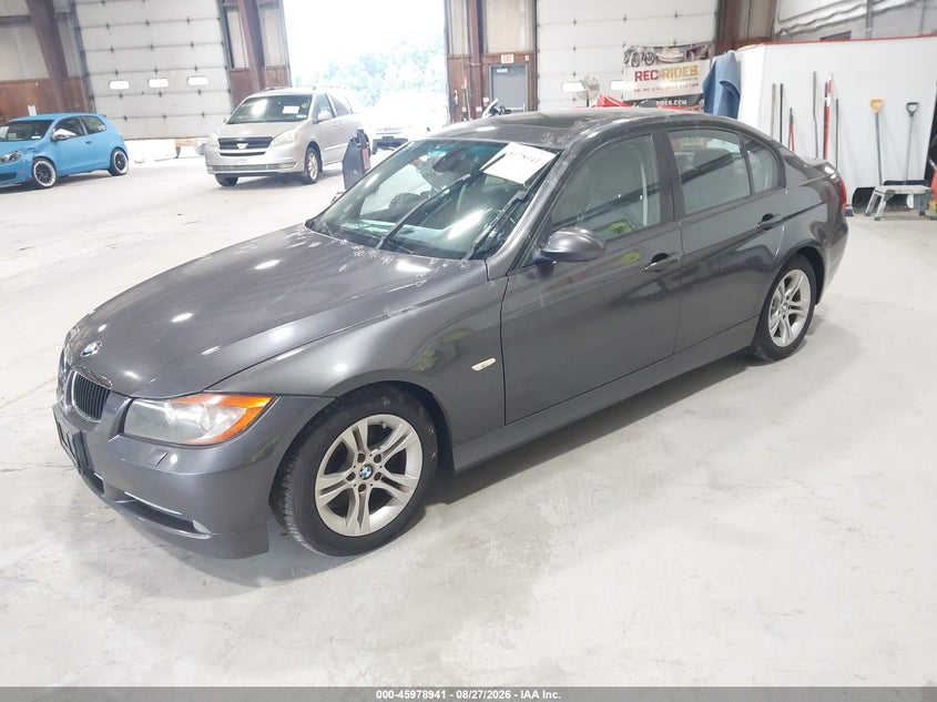 2008 BMW 3ER SEDAN 3.0L I-6 DOHC, VVT, PREMIUM , 230HP