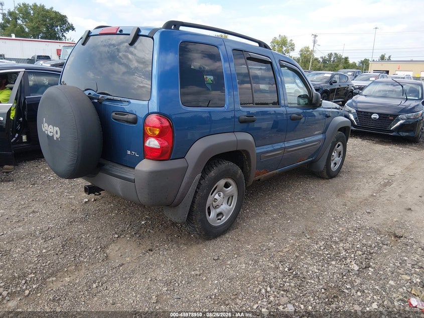 JEEP LIBERTY 2004 VIN 1J4GL48K94W329750