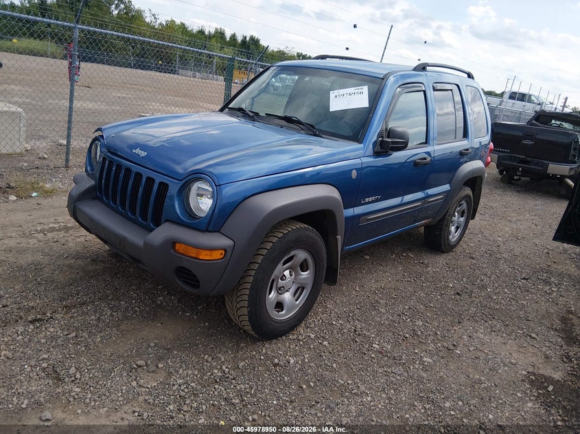2004 JEEP LIBERTY auction photo 2