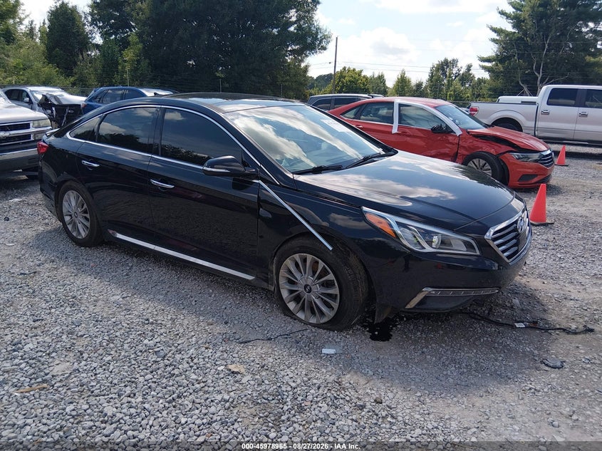 Vin: 5npe34af6fh088989, lot: 46478205, hyundai sonata limited 20151