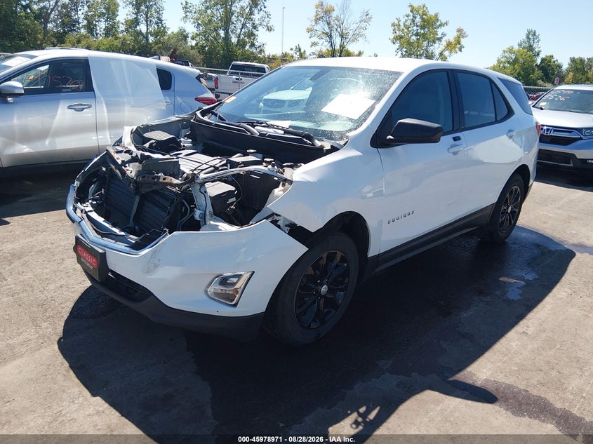 2018 Chevrolet Equinox, Front End, IAAI, VIN 2GNAXHEV9J6114811 — photo 2