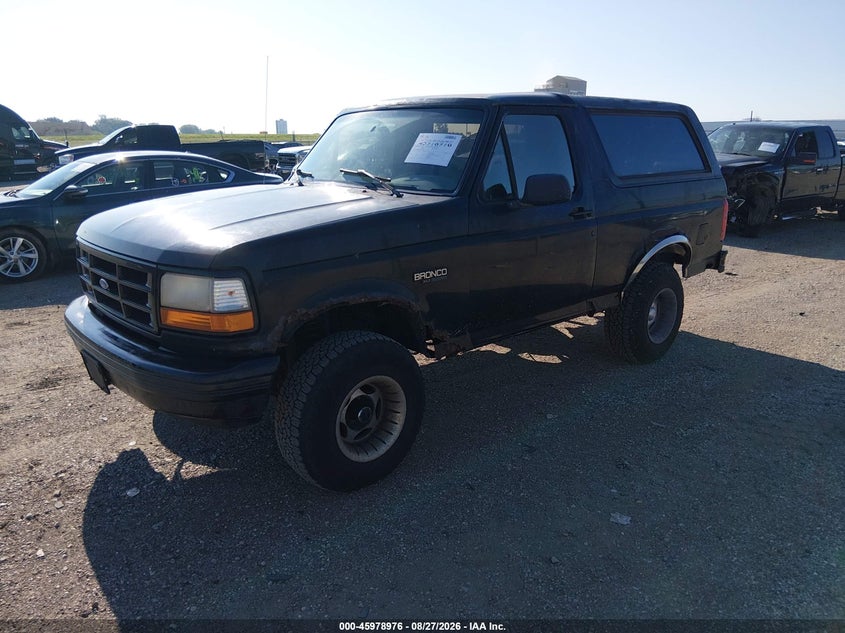 FORD BRONCO 1995 VIN 1FMEU15H3SLB03800