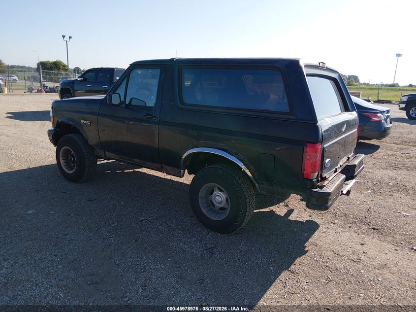 1995 FORD BRONCO auction photo 3