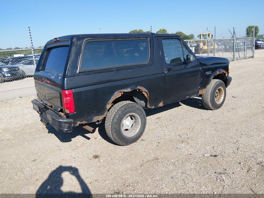 1995 FORD BRONCO auction photo 4