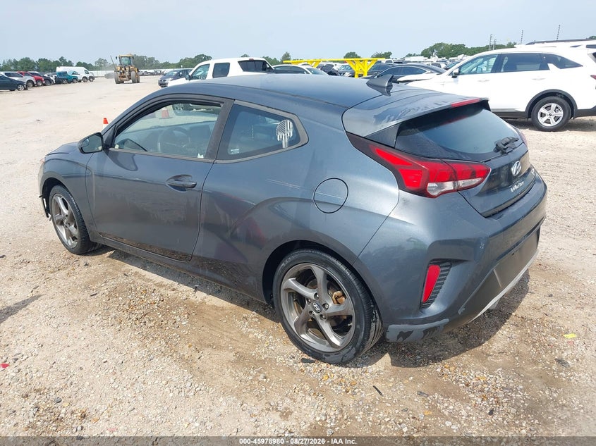 HYUNDAI VELOSTER 2019 VIN KMHTG6AF5KU010433