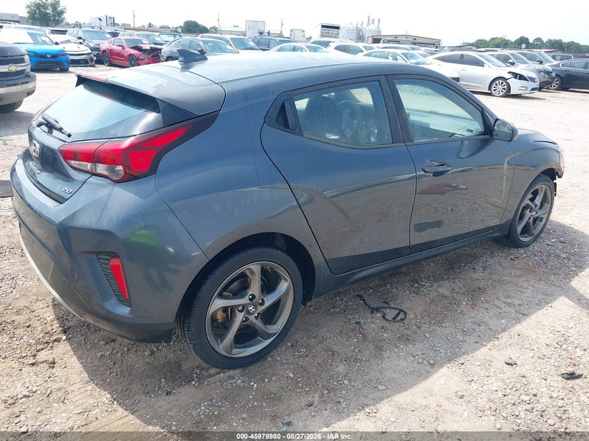 HYUNDAI VELOSTER 2019 VIN KMHTG6AF5KU010433