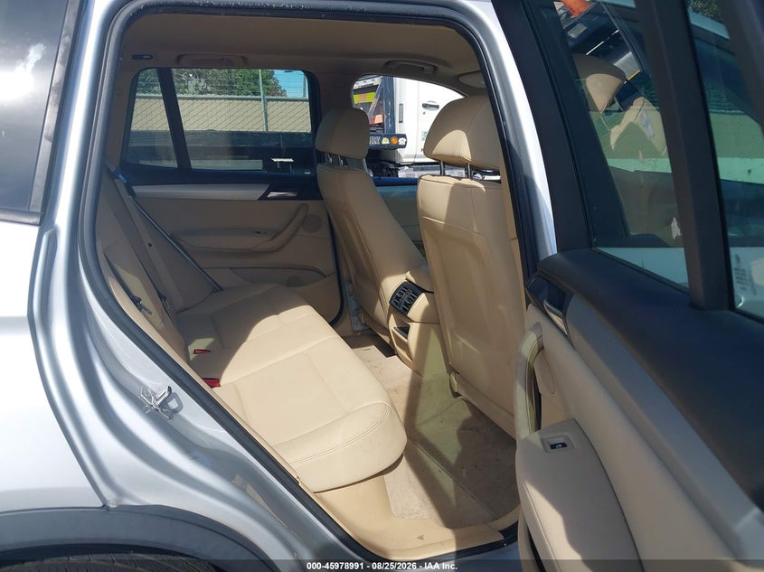 BMW X3 2013 VIN 5UXWX9C5XD0A16523