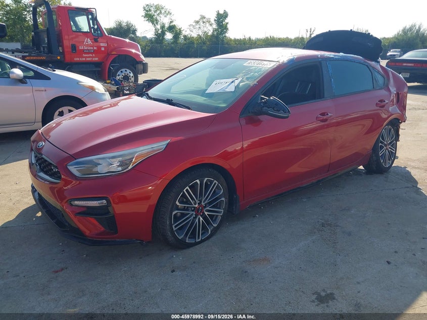 Vin: 3kpf44ac6me395085, lot: 46478232, kia forte gt 20212