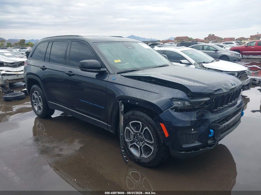 Vin: 1c4rjyc67p8786507, lot: 46478239, jeep grand cherokee 4xe trailhawk 20231