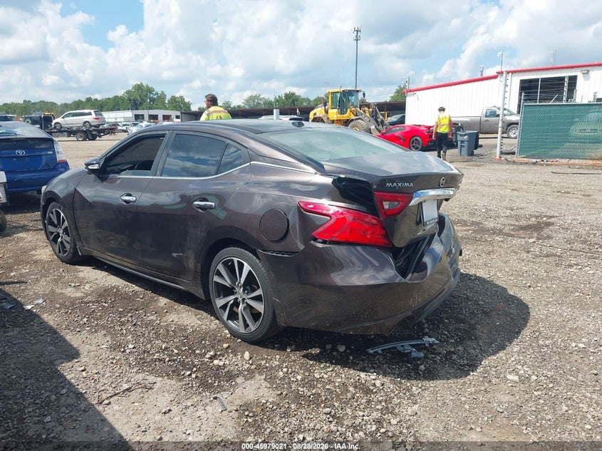 2016 NISSAN MAXIMA auction photo 3