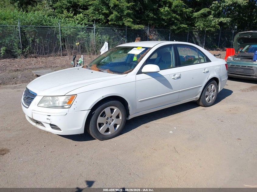 2009 Hyundai Sonata, Звичайний знос, IAAI, VIN 5NPET46C79H508665 — фото 2