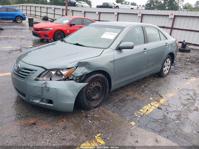 2007 Toyota Camry, Перед і зад, IAAI, VIN 4T1BK46K37U537365 — фото 2