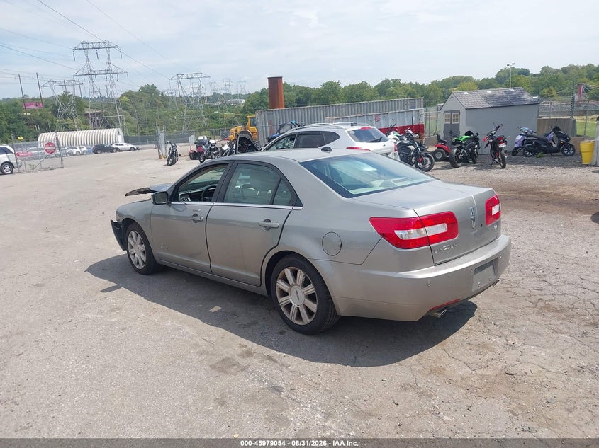 LINCOLN MKZ 2009 VIN 3LNHM26T59R626303