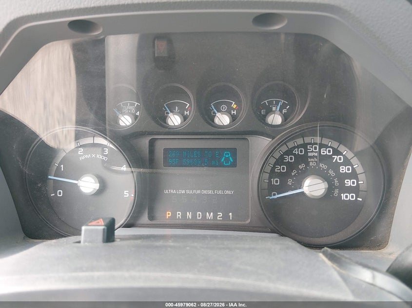 2015 FORD F250 TRUCK 6.7L V8 FI OHV 32V NF4