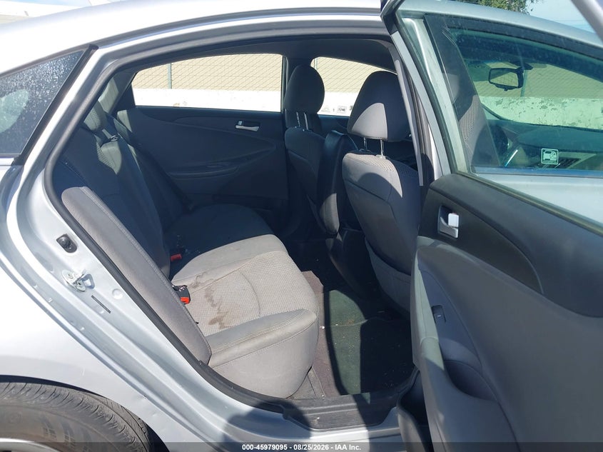 2012 HYUNDAI SONATA SEDAN 2.4L I-4 DI, DOHC, VVT, REGULAR , 190HP