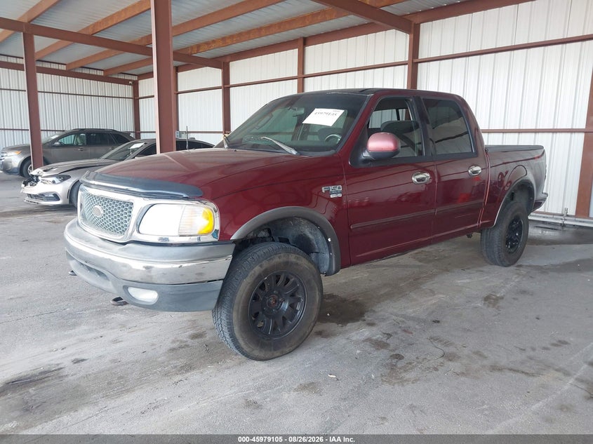 2003 Ford F-150, Удар сзади, IAAI, VIN 1FTRW08L23KC13206 — фото 2
