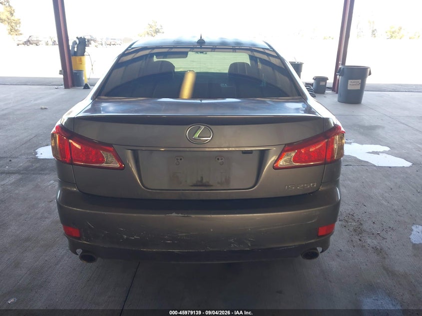 LEXUS IS 250 2012 VIN JTHBF5C22C5181223