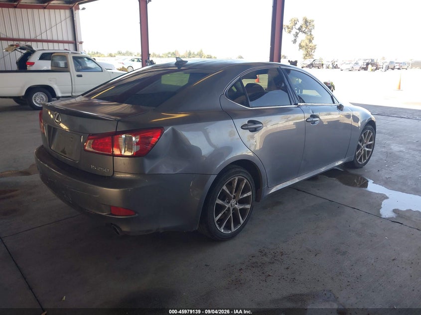 2012 LEXUS IS 250 auction photo 4