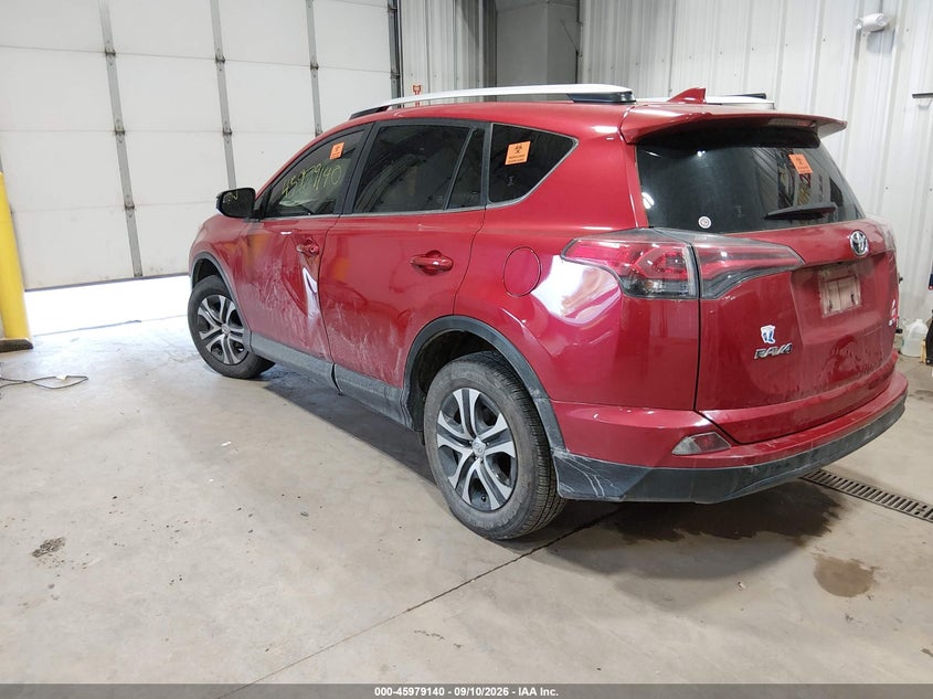 Vin: jtmbfrev8gj093385, lot: 46478380, toyota rav4 le 20163
