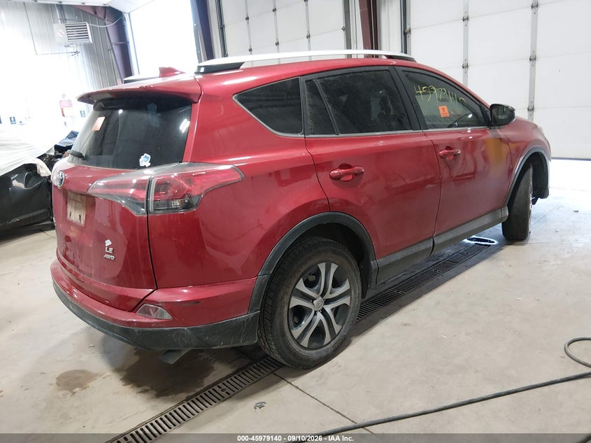 Vin: jtmbfrev8gj093385, lot: 46478380, toyota rav4 le 20164