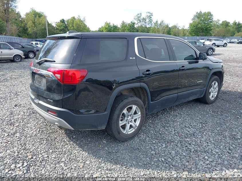Vin: 1gkknrla7kz254861, lot: 46478384, gmc acadia sle-1 20194