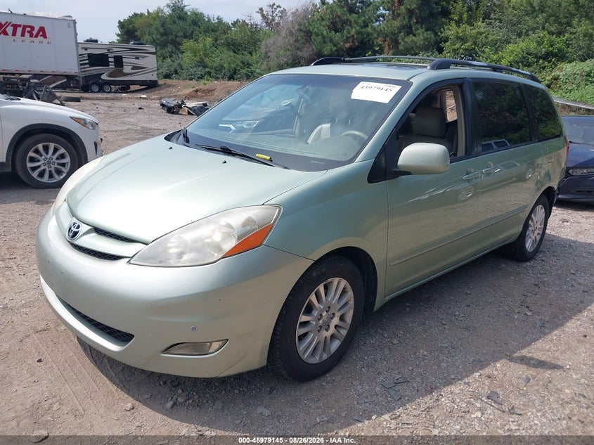 2009 Toyota Sienna, Удар ззаду, IAAI, VIN 5TDZK22C79S227670 — фото 2