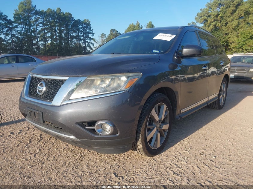 2014 NISSAN PATHFINDER auction photo 2