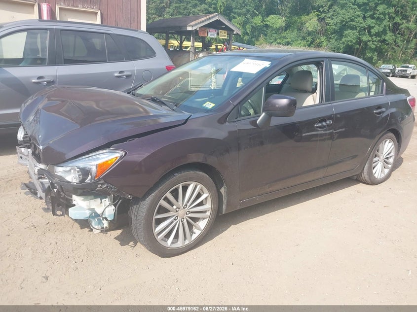 2013 Subaru Impreza, Удар спереди, IAAI, VIN JF1GJAK60DH025576 — фото 2