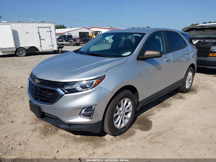 Vin: 3gnaxsev9ls724838, lot: 46478450, chevrolet equinox awd ls 20202