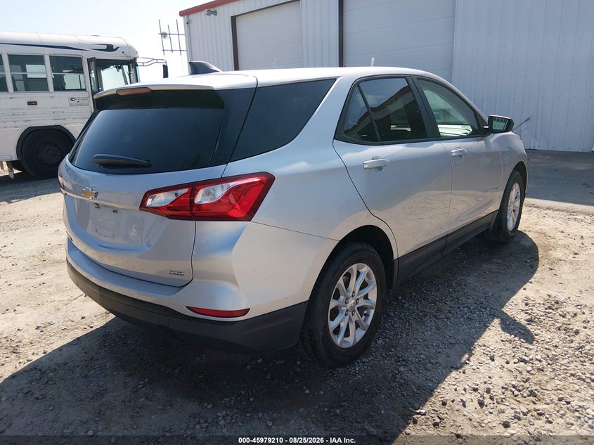 Vin: 3gnaxsev9ls724838, lot: 46478450, chevrolet equinox awd ls 20204