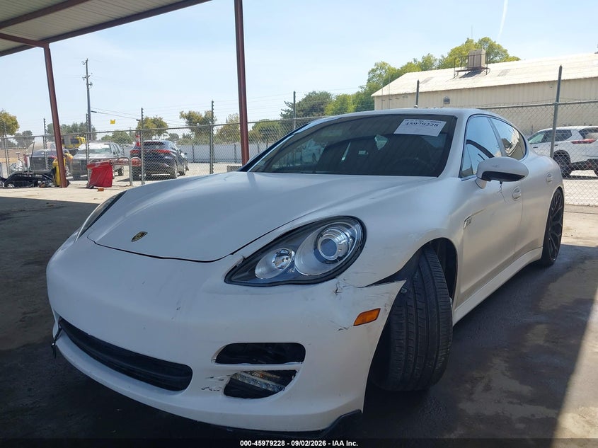 Vin: wp0aa2a76bl018075, lot: 46478468, porsche panamera 4 20112
