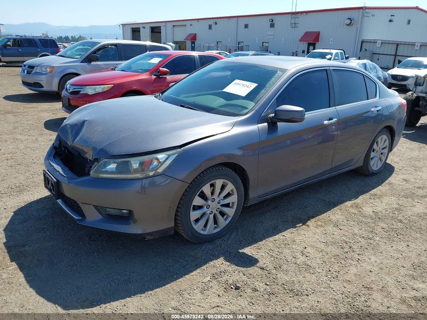 2015 Honda Accord, Front End, IAAI, VIN 1HGCR2F70FA207446 — photo 2