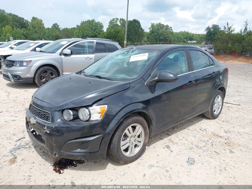 2013 Chevrolet Sonic, Front End, IAAI, VIN 1G1JC5SB5D4157876 — photo 2