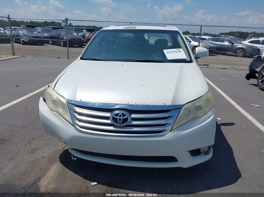 TOYOTA AVALON 2011 VIN 4T1BK3DB0BU417321
