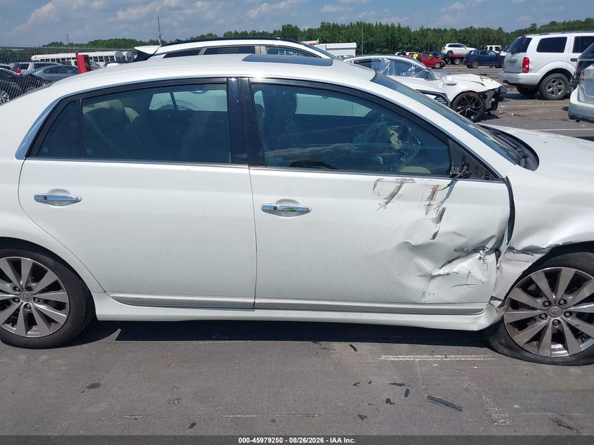 TOYOTA AVALON 2011 VIN 4T1BK3DB0BU417321