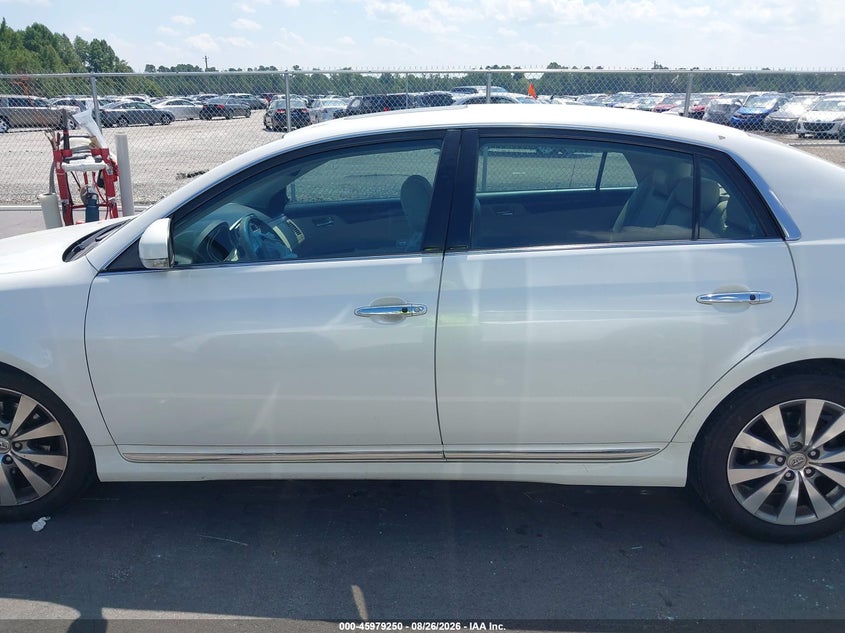 TOYOTA AVALON 2011 VIN 4T1BK3DB0BU417321
