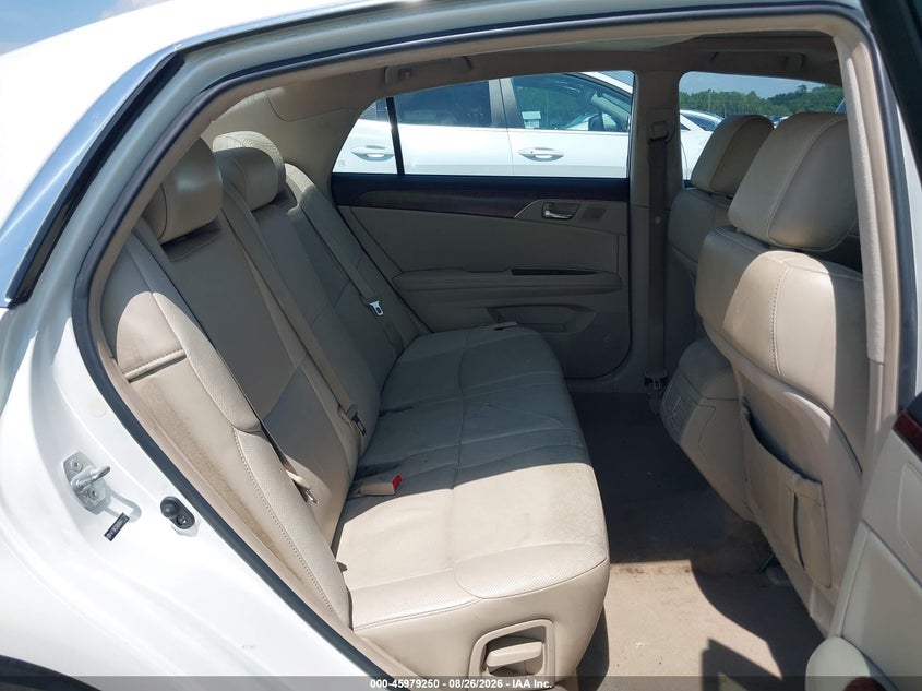TOYOTA AVALON 2011 VIN 4T1BK3DB0BU417321