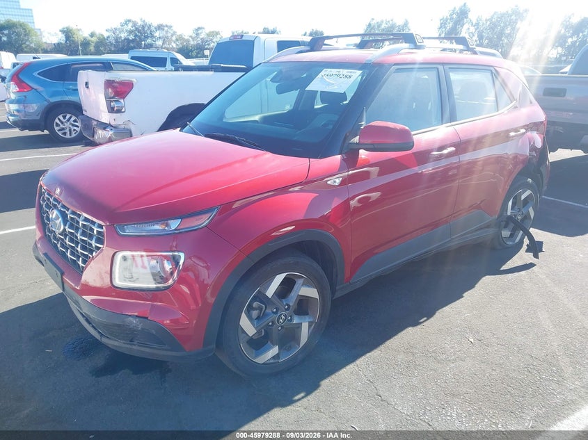 Vin: kmhrc8a3xmu110103, lot: 46478528, hyundai venue sel 20212
