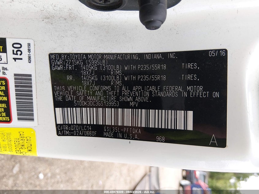 TOYOTA SIENNA - zdjęcie 9