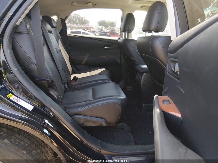 LEXUS RX 450H 2010 VIN JTJZB1BA5A2000883