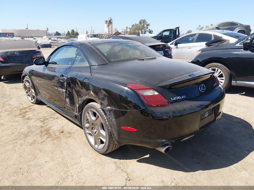 2006 LEXUS SC 430 auction photo 3