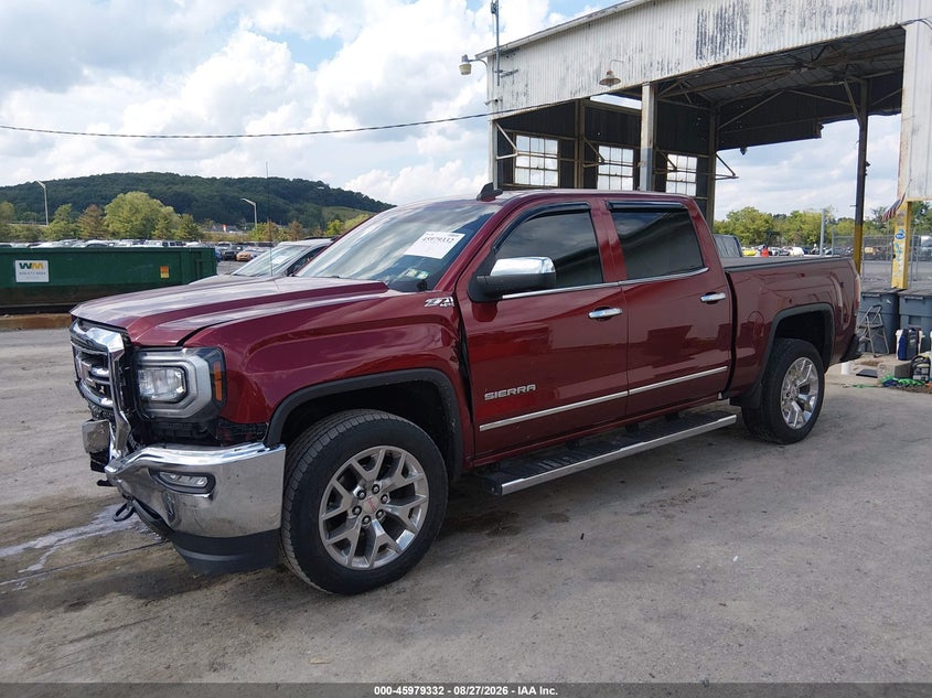 2017 GMC Sierra, Front End, IAAI, VIN 3GTU2NEJ2HG350067 — photo 2