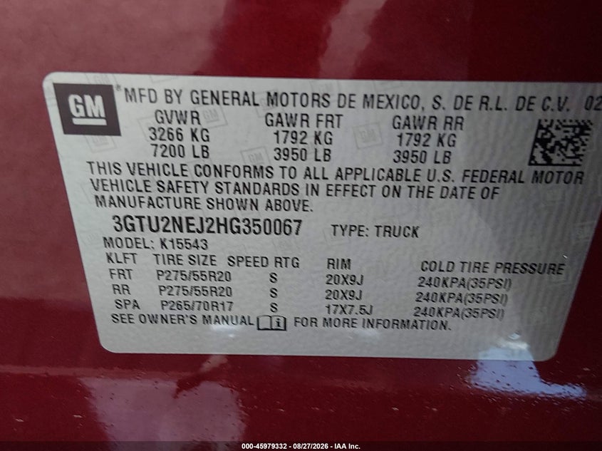 GMC SIERRA 1500 - zdjęcie 9