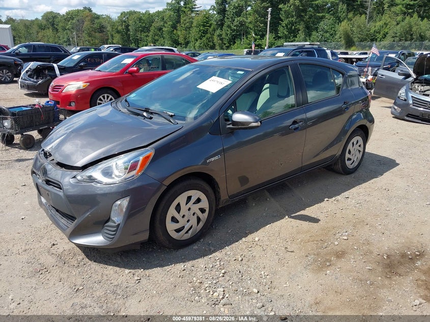 2016 Toyota Prius c, Удар спереду, IAAI, VIN JTDKDTB32G1590633 — фото 2