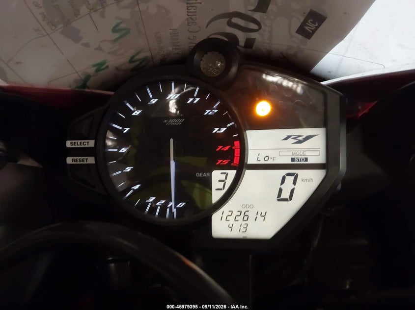 2009 YAMAHA YZFR1 auction photo 7