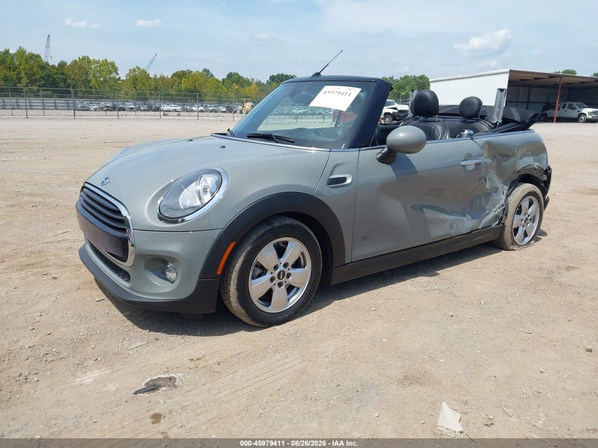 Vin: wmwwg5c51g3c19018, lot: 46478651, mini convertible cooper 20162