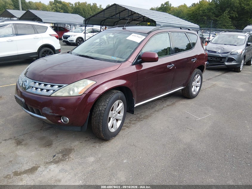 2007 Nissan Murano, Лівий бік, IAAI, VIN JN8AZ08W97W614253 — фото 2